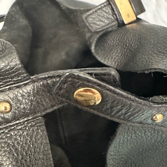 Black leather Michael Kors bag. - Picture 3 of 5